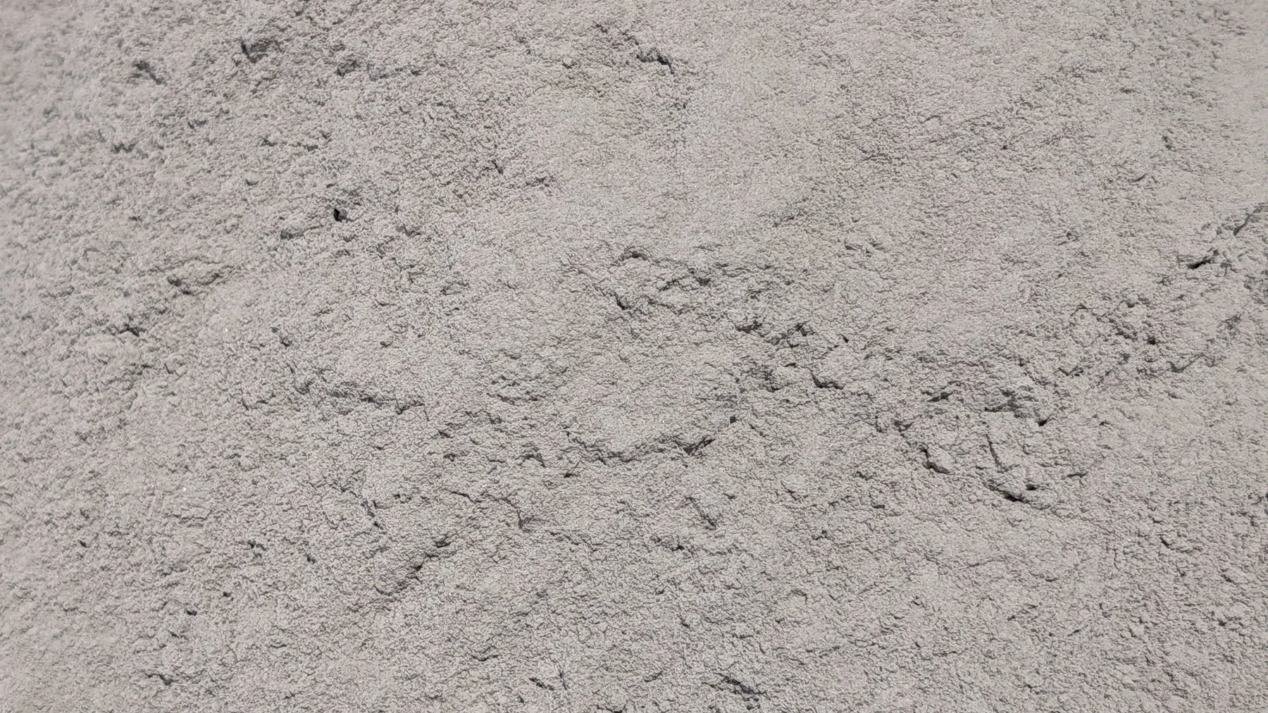 Mineral Fines — detail of the supplied sample.